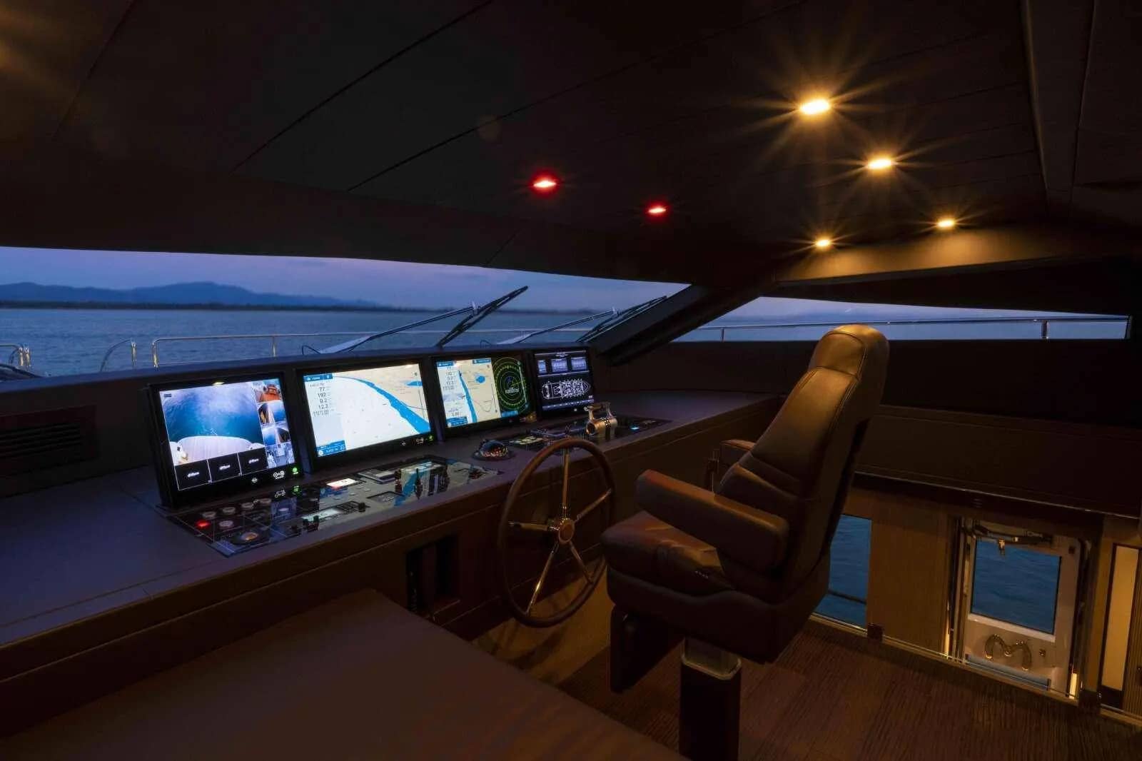 A preview of interior Bridge driving area