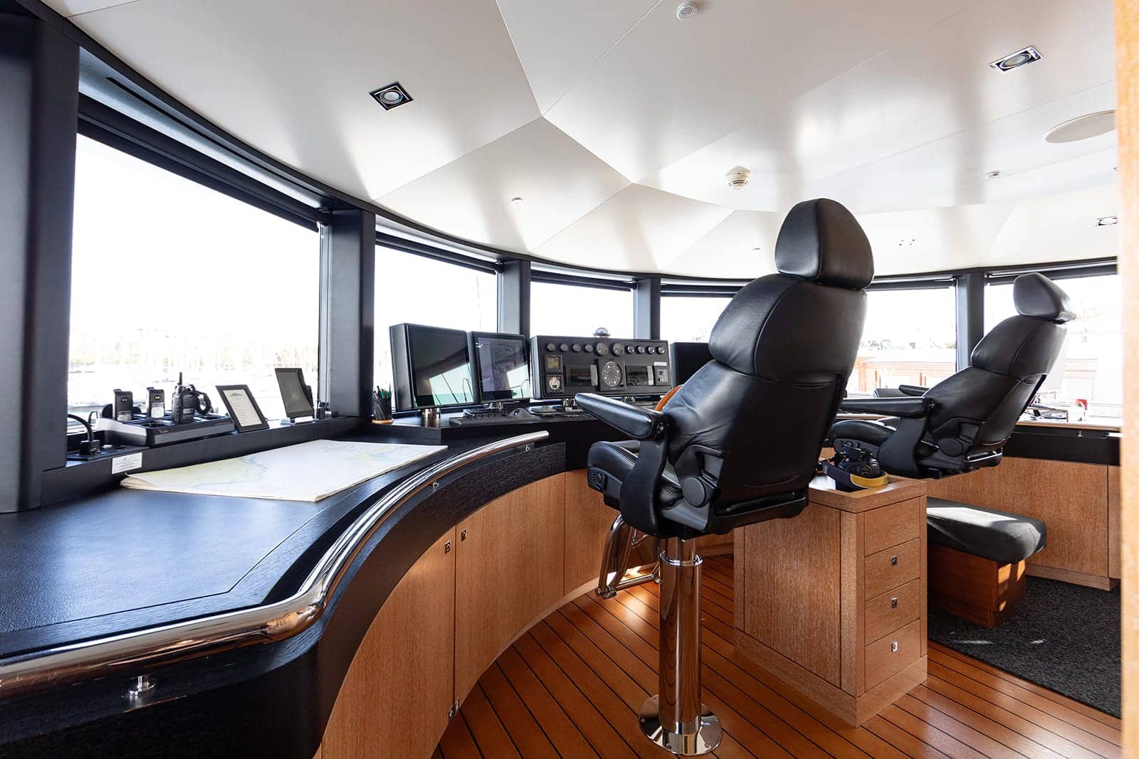 A preview of interior Bridge driving area