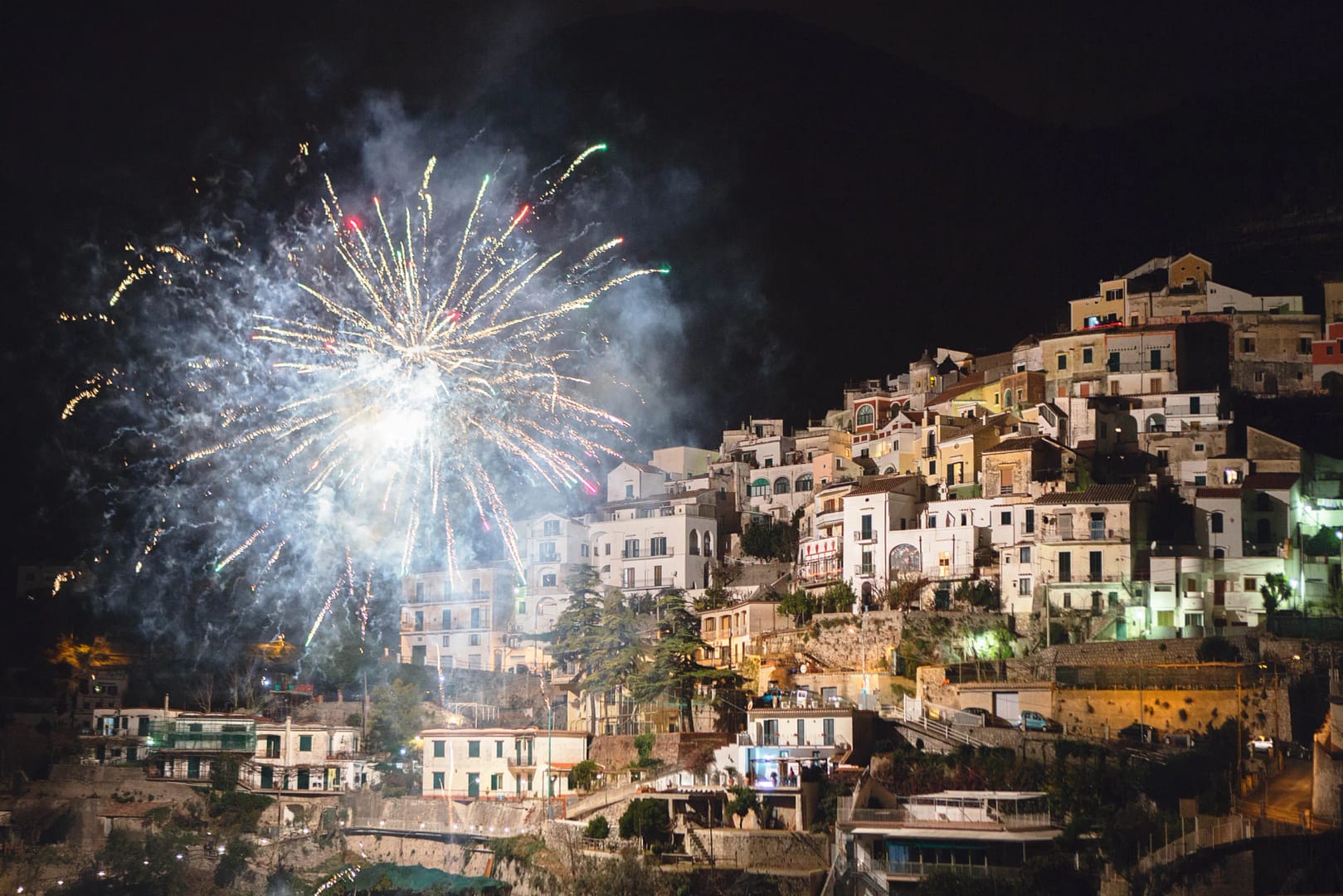 Amalfi Coast Fireworks