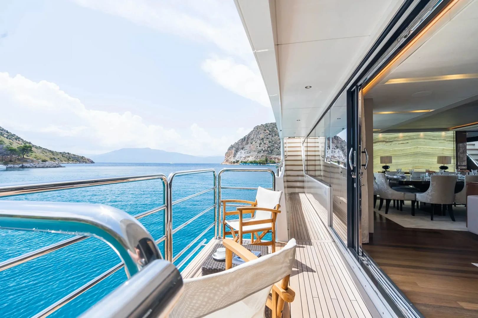 An image of Le Verseau yacht