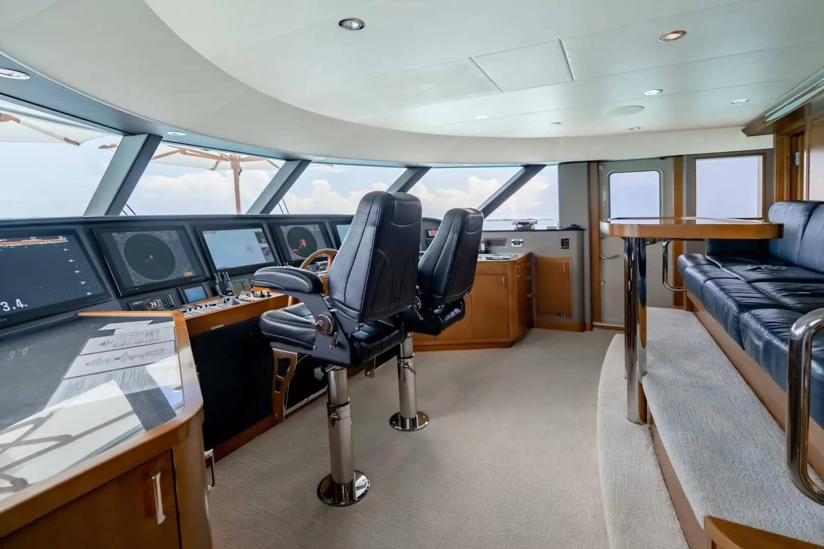 A preview of interior Bridge driving area