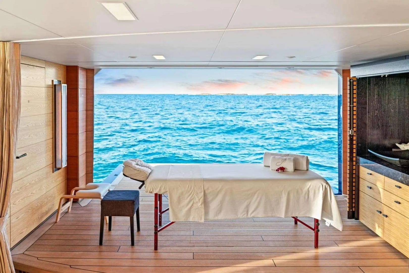 A preview of interior Spa massage room