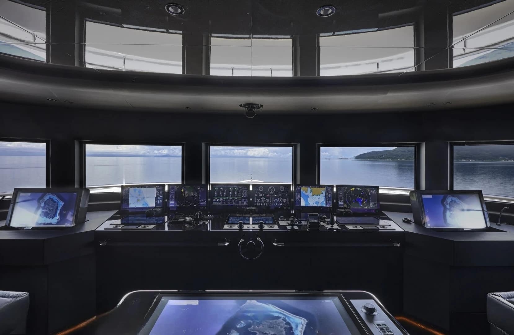 A preview of interior Bridge driving area