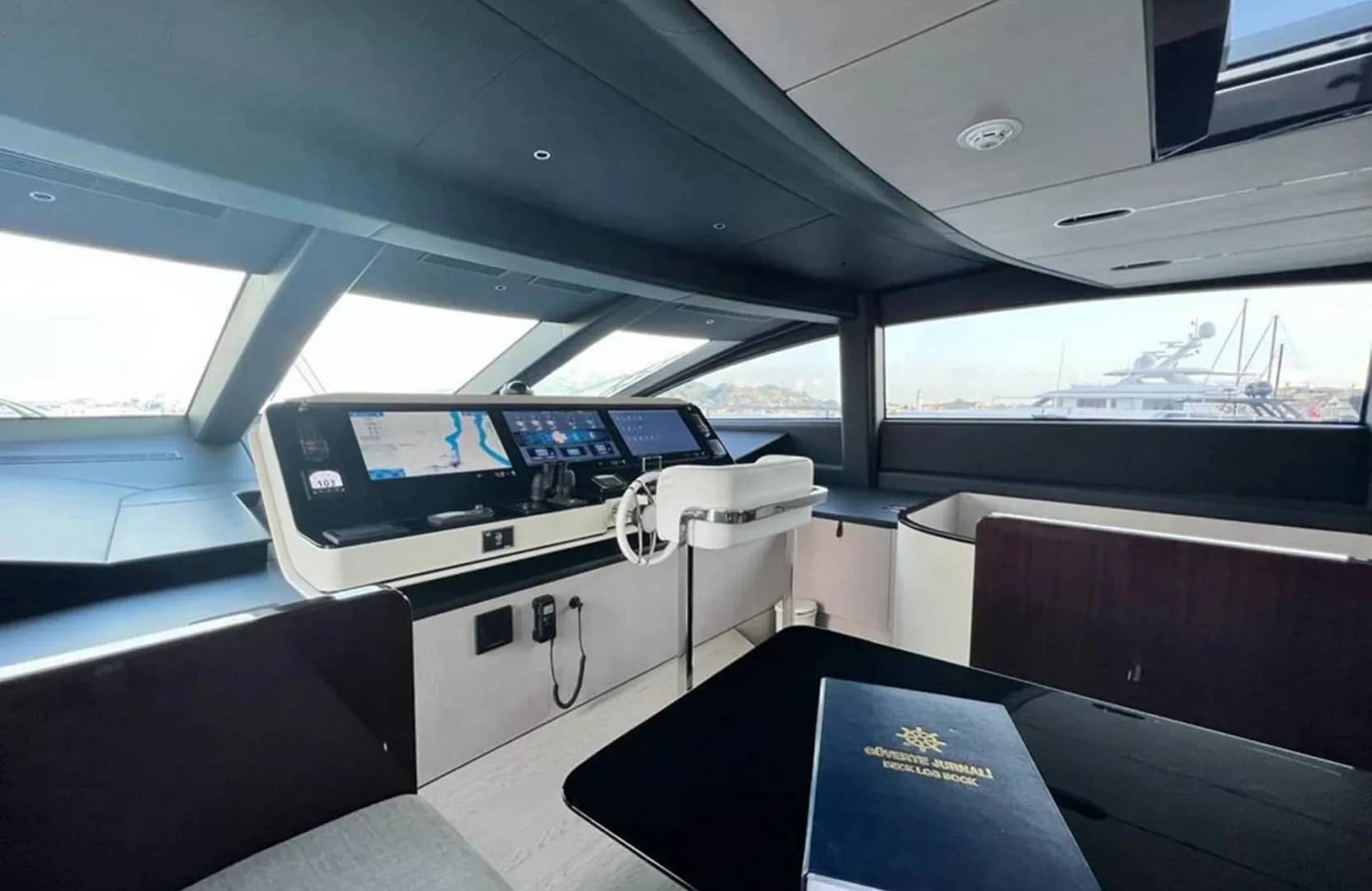 A preview of interior Bridge driving area