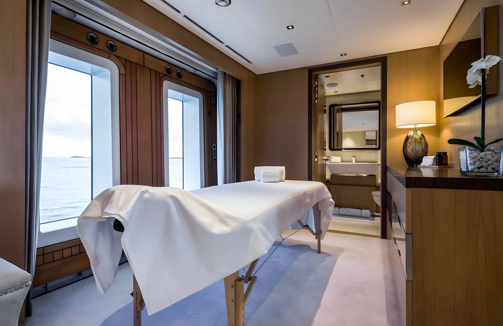 A preview of interior Spa massage room