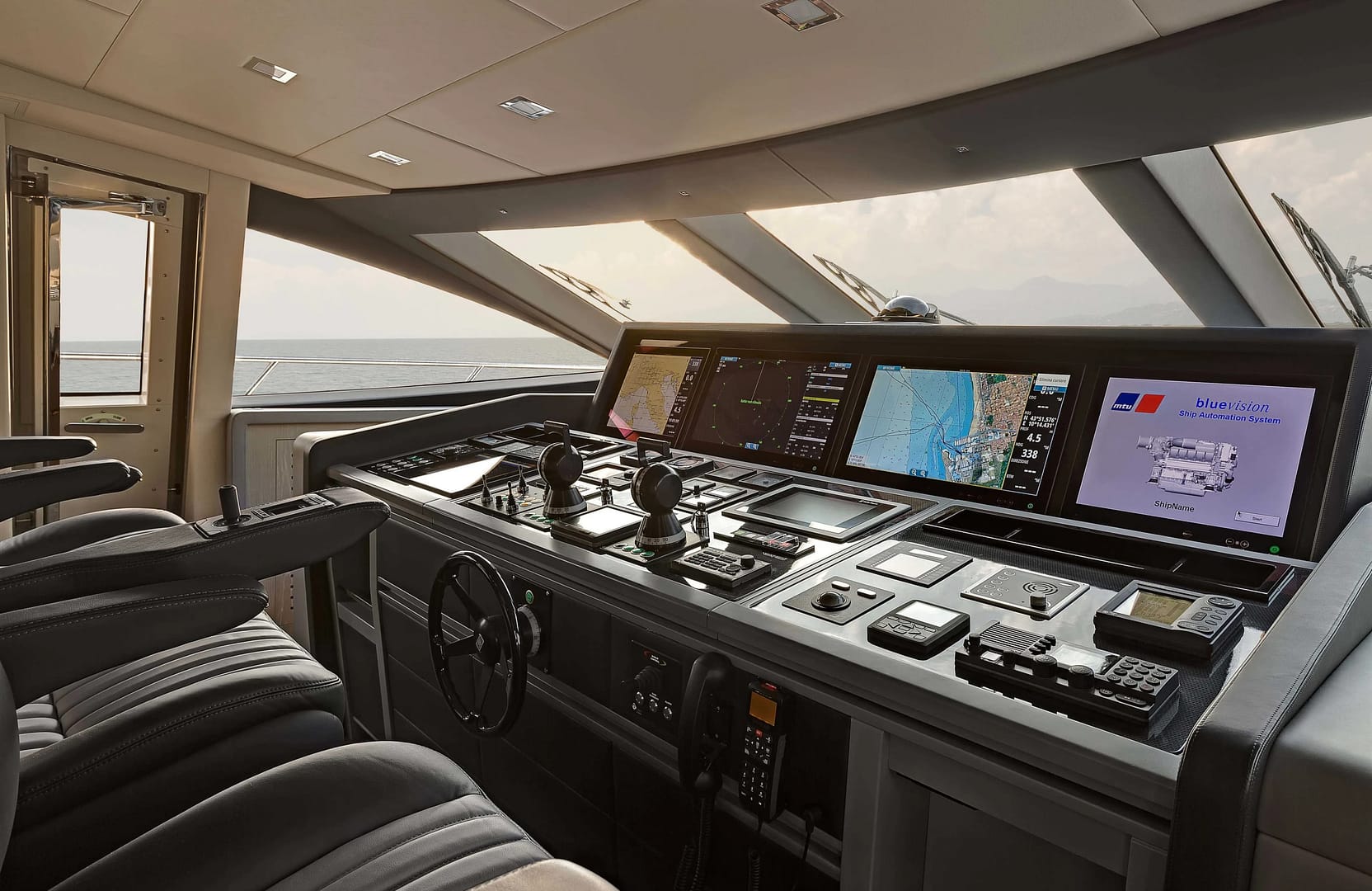 A preview of interior Bridge driving area