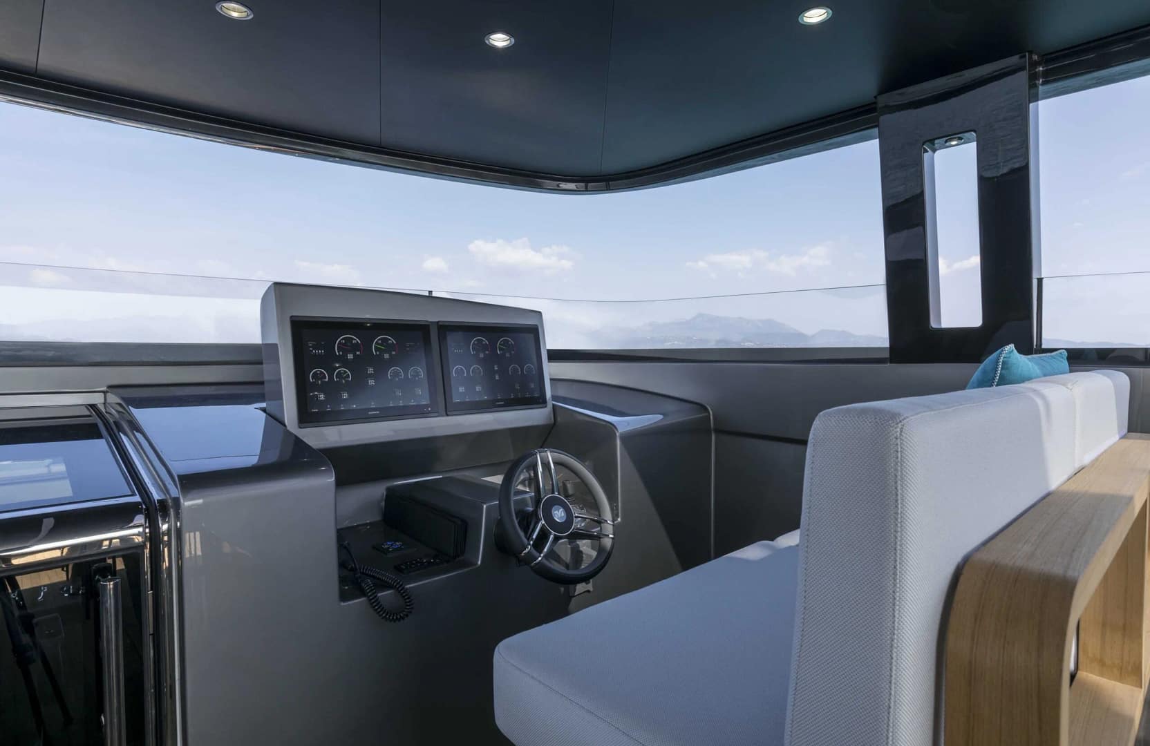A preview of interior Bridge driving area