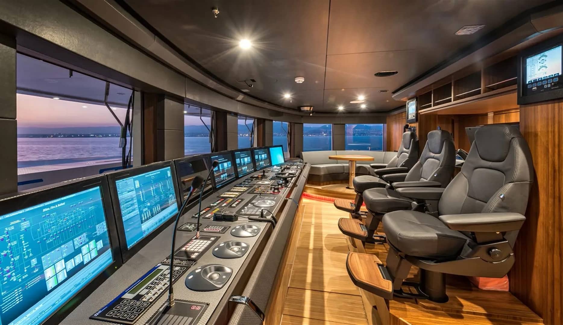 A preview of interior Bridge driving area