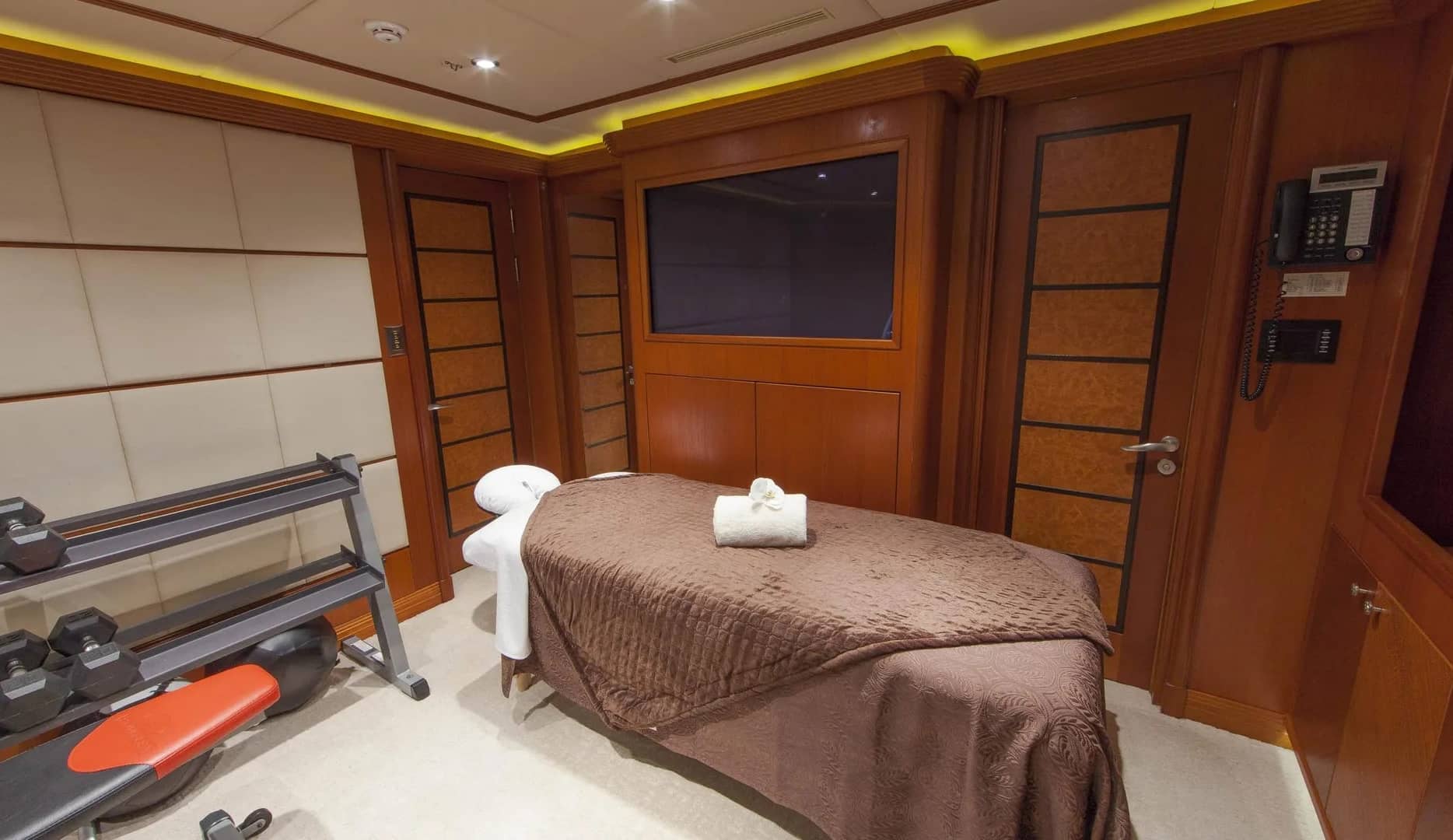 A preview of interior Spa massage room