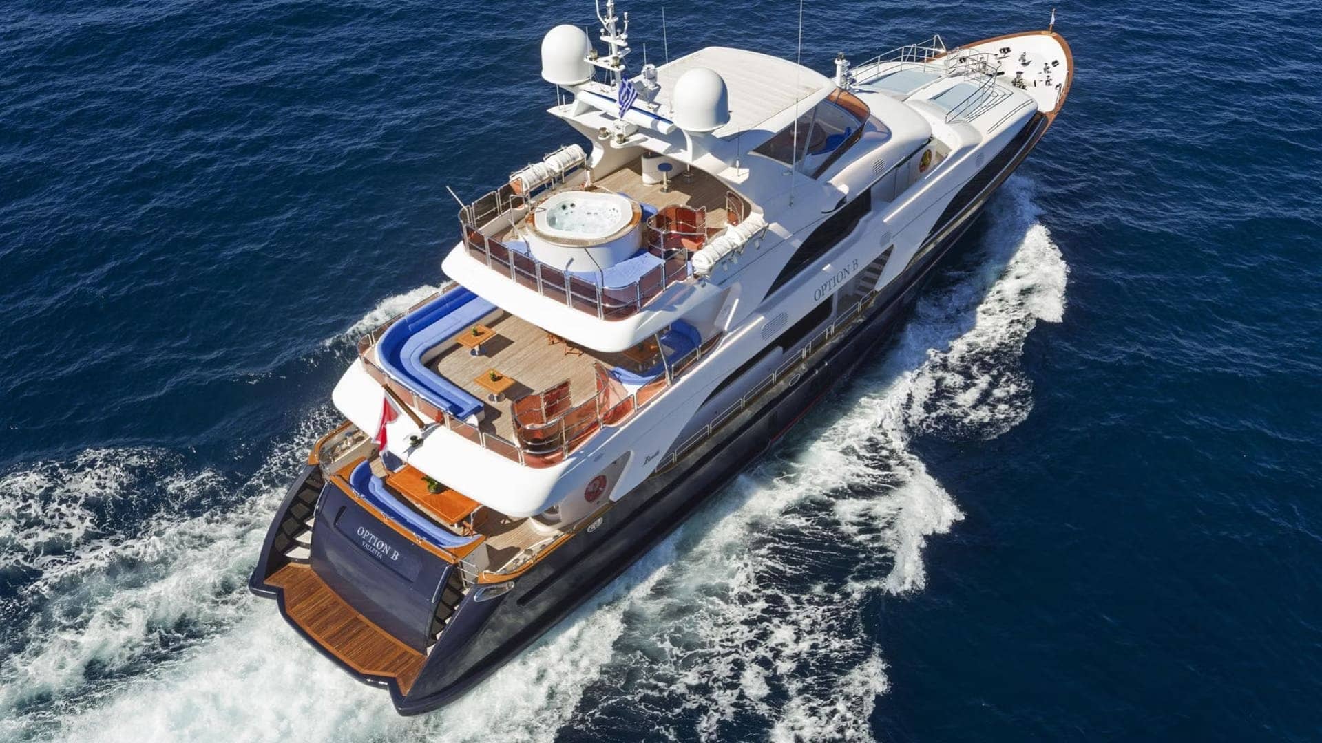 An image of Option B yacht