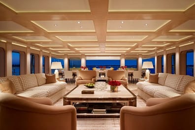 An image of Aquarius yacht