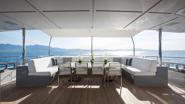 An image of H yacht