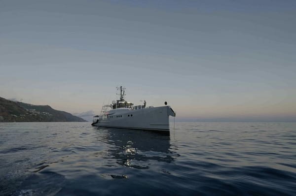 An image of Bad Company Support yacht