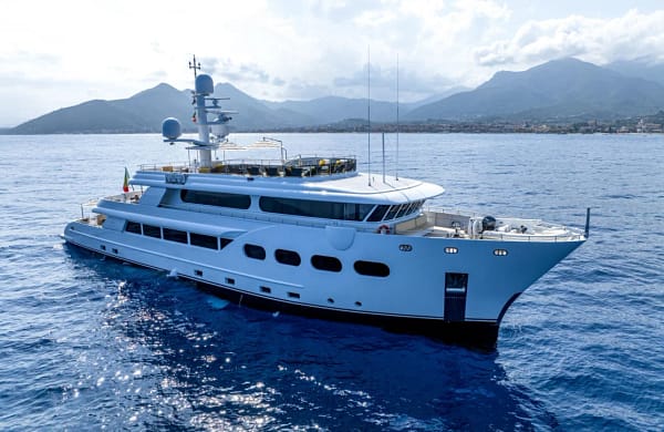 An image of Baron Trenck yacht