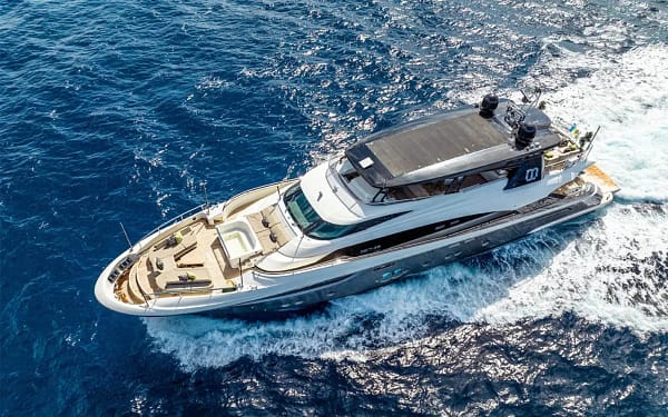 An image of M yacht