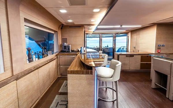 An image of M yacht