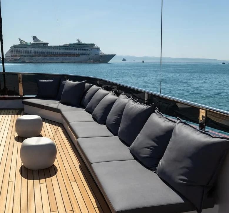 An image of Scorpios yacht